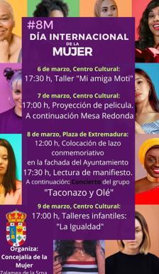Zalamea de la Serena organiza varios actos para conmemorar el Día Internacional de la Mujer